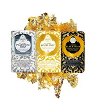 LUXURY TRIO MIXED SET (GOLD/PLATINUM/BLACK) FOC ECOBIOS ORGANIC SHAMPOO MOISTURIZING REINFORCING 300ML